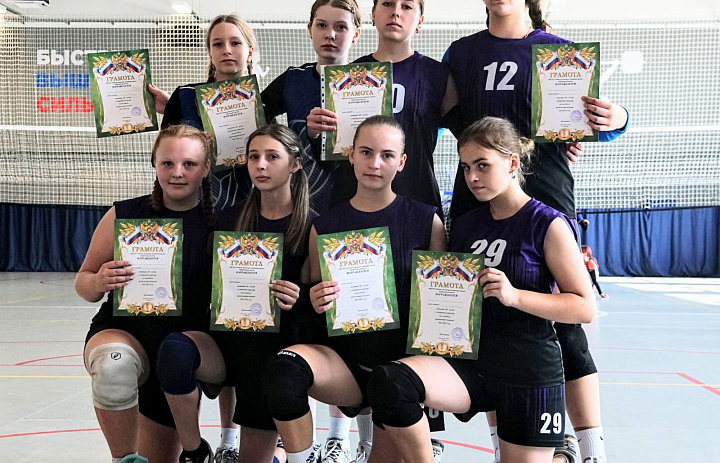 турнир по волейболу среди команд девушек 2011-2012 г.р. 