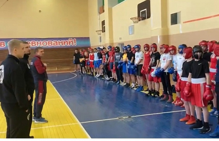 Совместная тренировка (боевая практика) по боксу