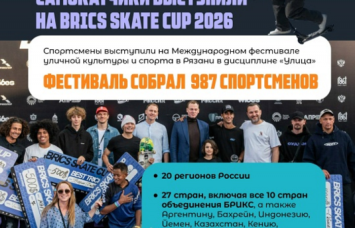 Белгородские спортсмены проверили свои силы на BRICS Skate Cup 2026. 